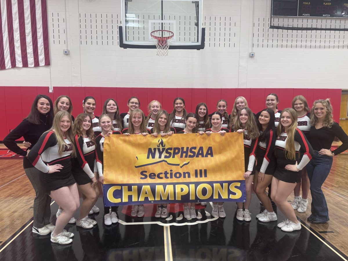 The Chittenango Cheerleading team wins sectionals and will be competing at states this weekend!