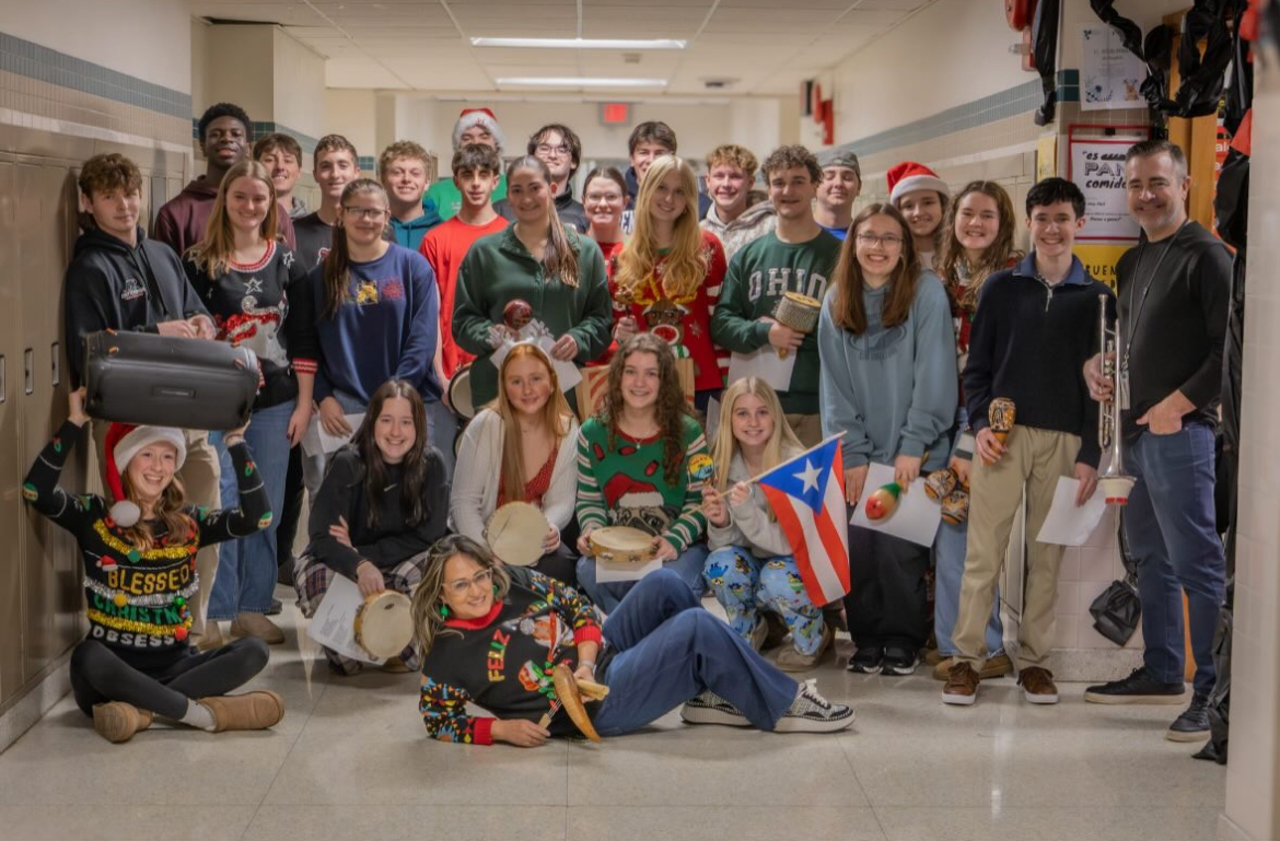 Spanish five class pictured 